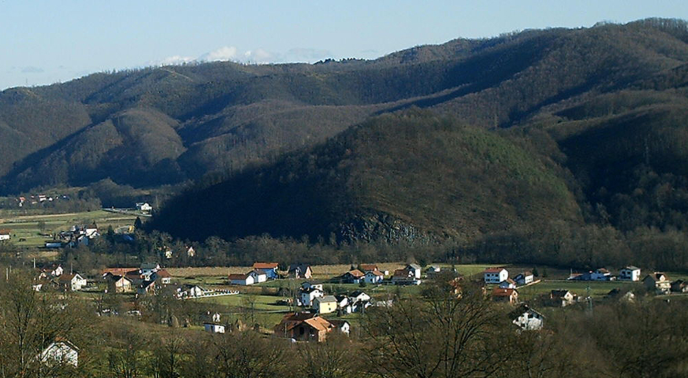 Škrebin Kamen from the west