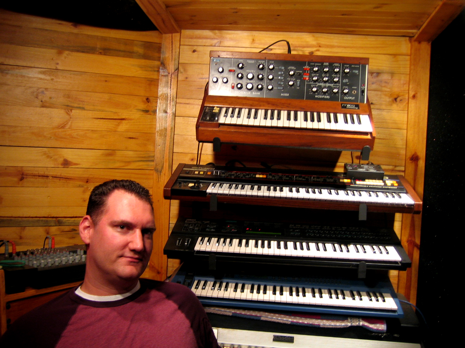 Jason Klein in his studio