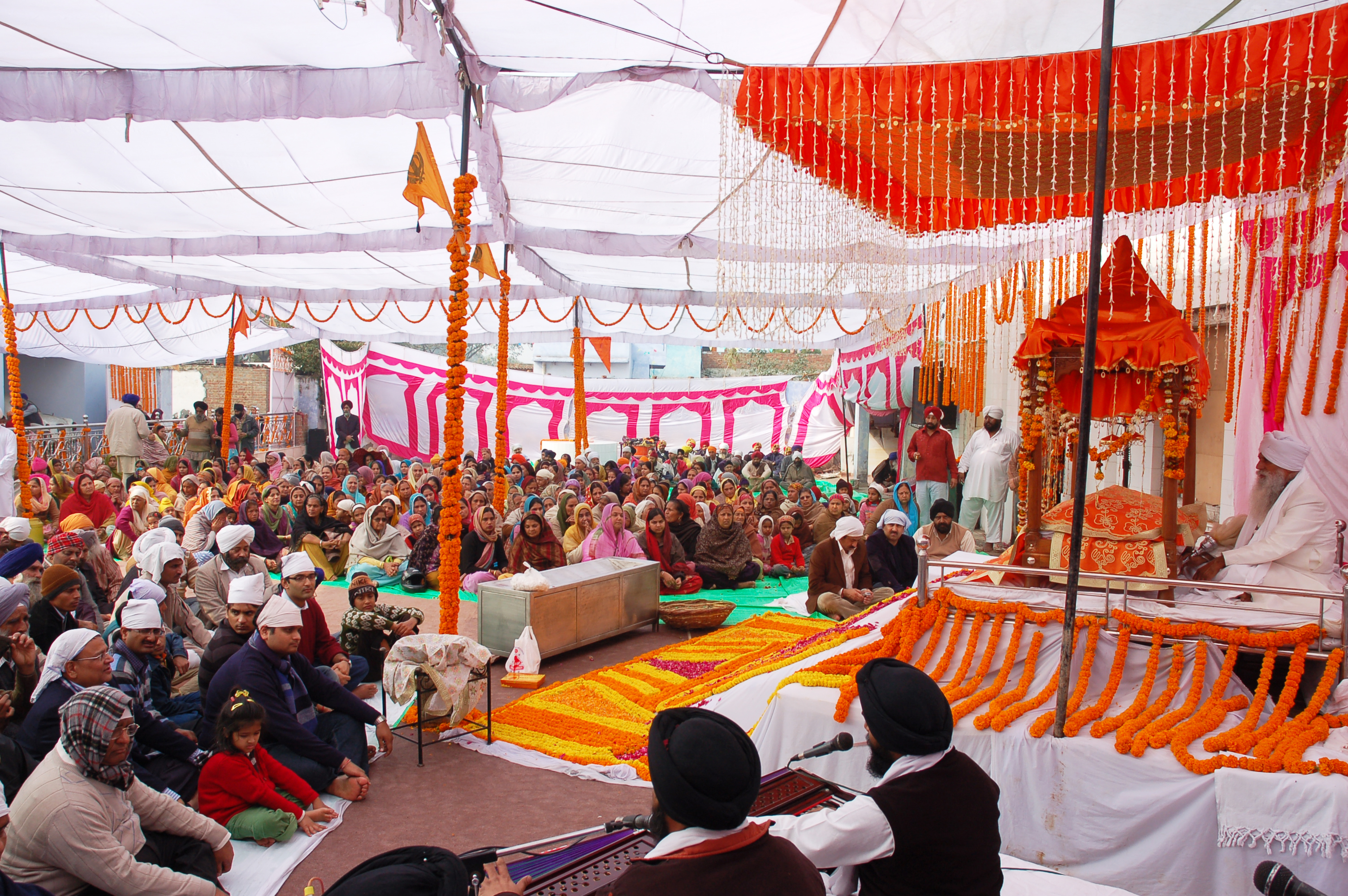 Sant Baba Resham Singh Ji at Delhi Samagam this year