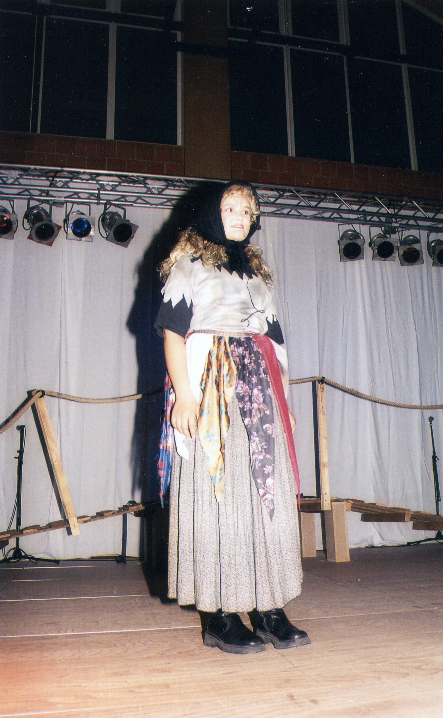 The witch - a very scary character in the musical.