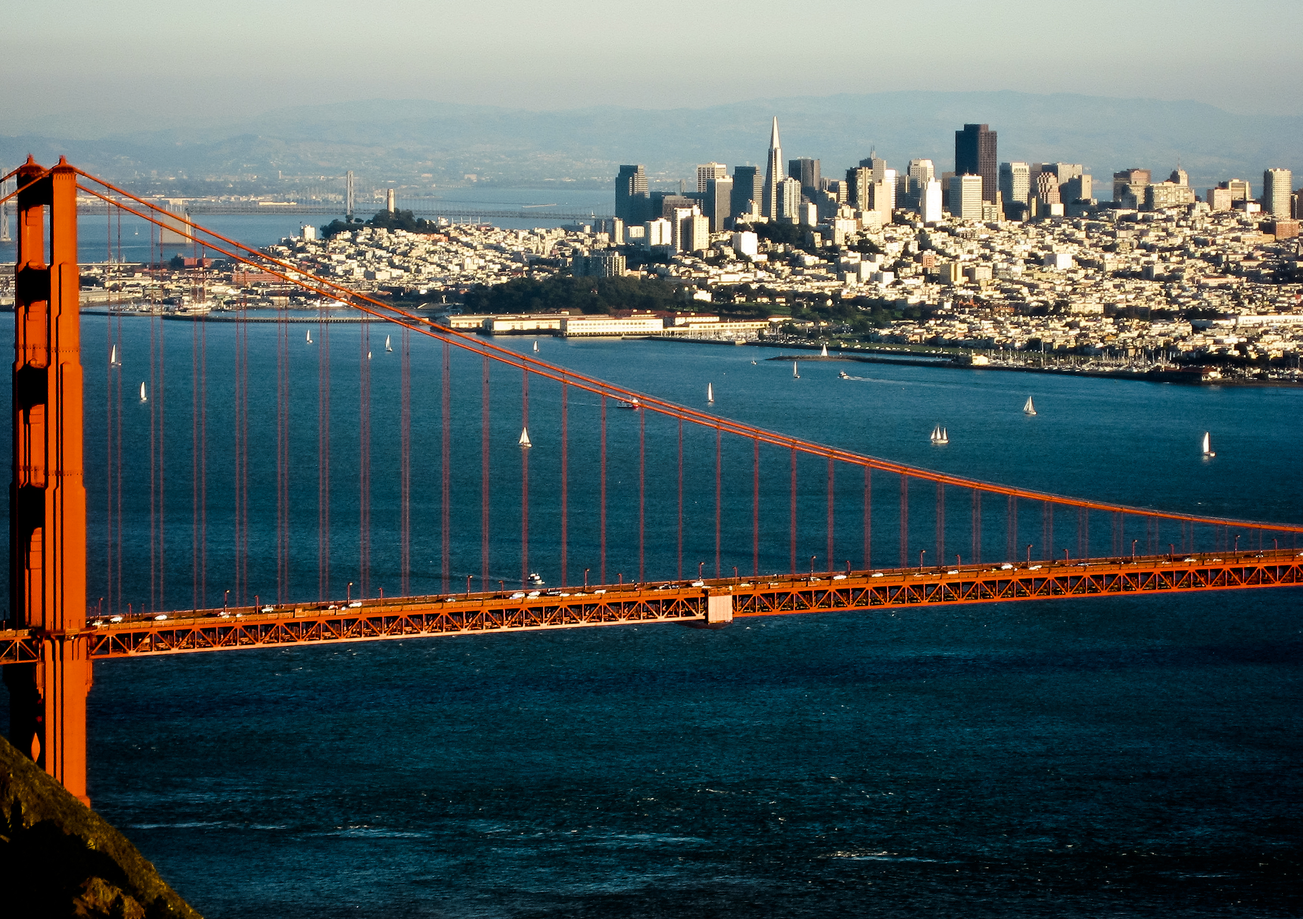 San Francisco|250px|right|San Francisco as seen from the Marin Headlands