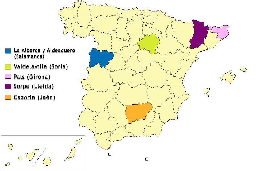 Pueblo Ingles Locations