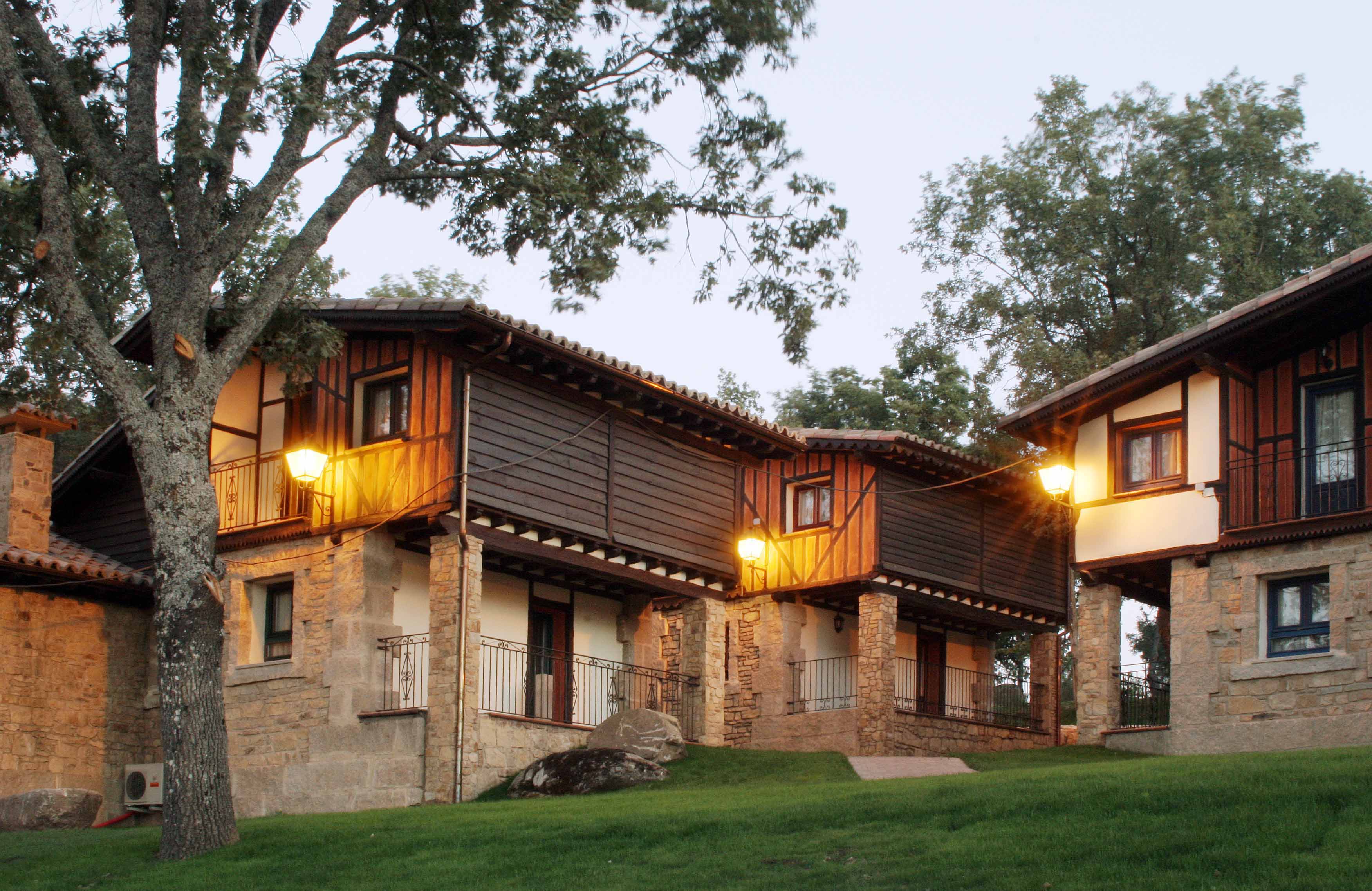 Getting dark in La Alberca