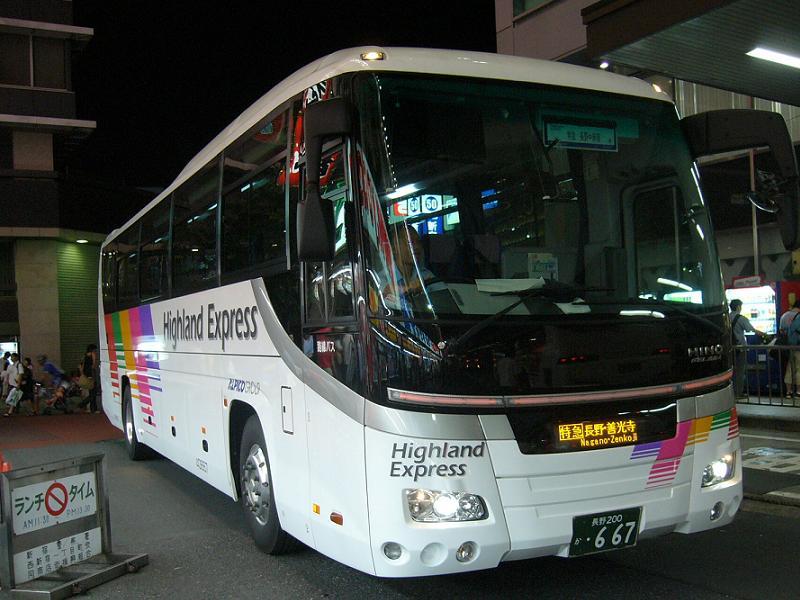 新宿～善光寺系統（川中島バス）40667