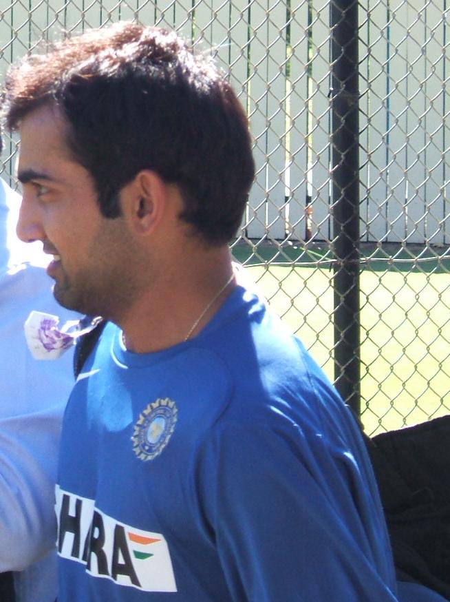 Gautam Gambhir, the leading runscorer.