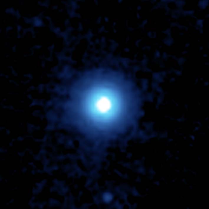 The star Vega, photographed by the Spitzer Space Telescope
