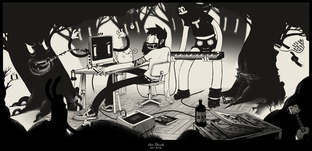  "My Desk" by Mc Bess