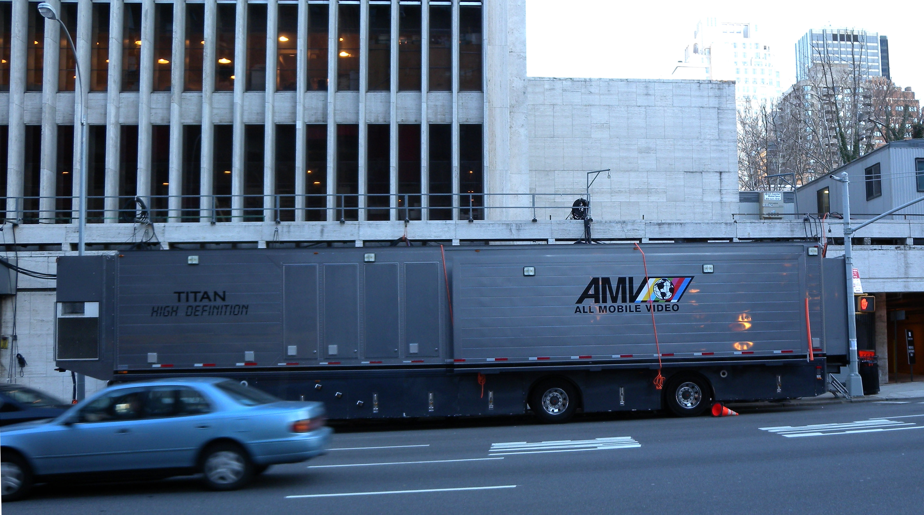 Mobile unit at Lincoln Center
