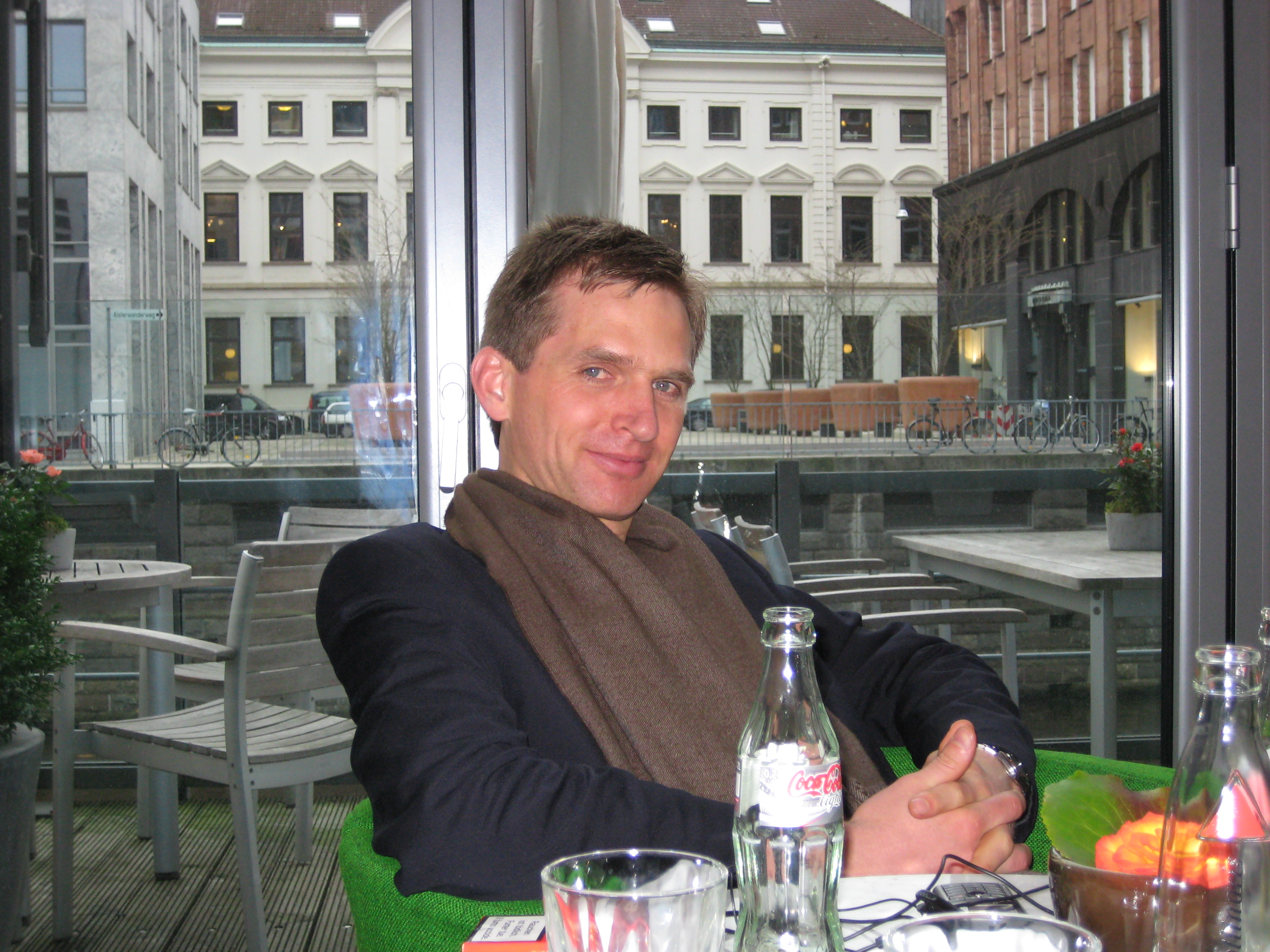 Klaus Schnellenkamp before a German Talkshow © March 2007