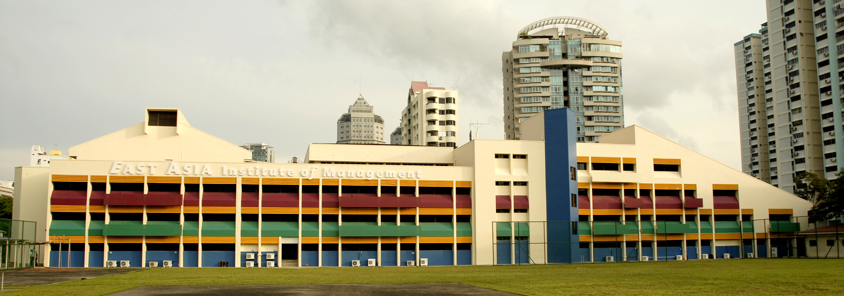 float|thumb|left|250px|East Asia Institute of Management Queen Margaret University, Asia Campus.