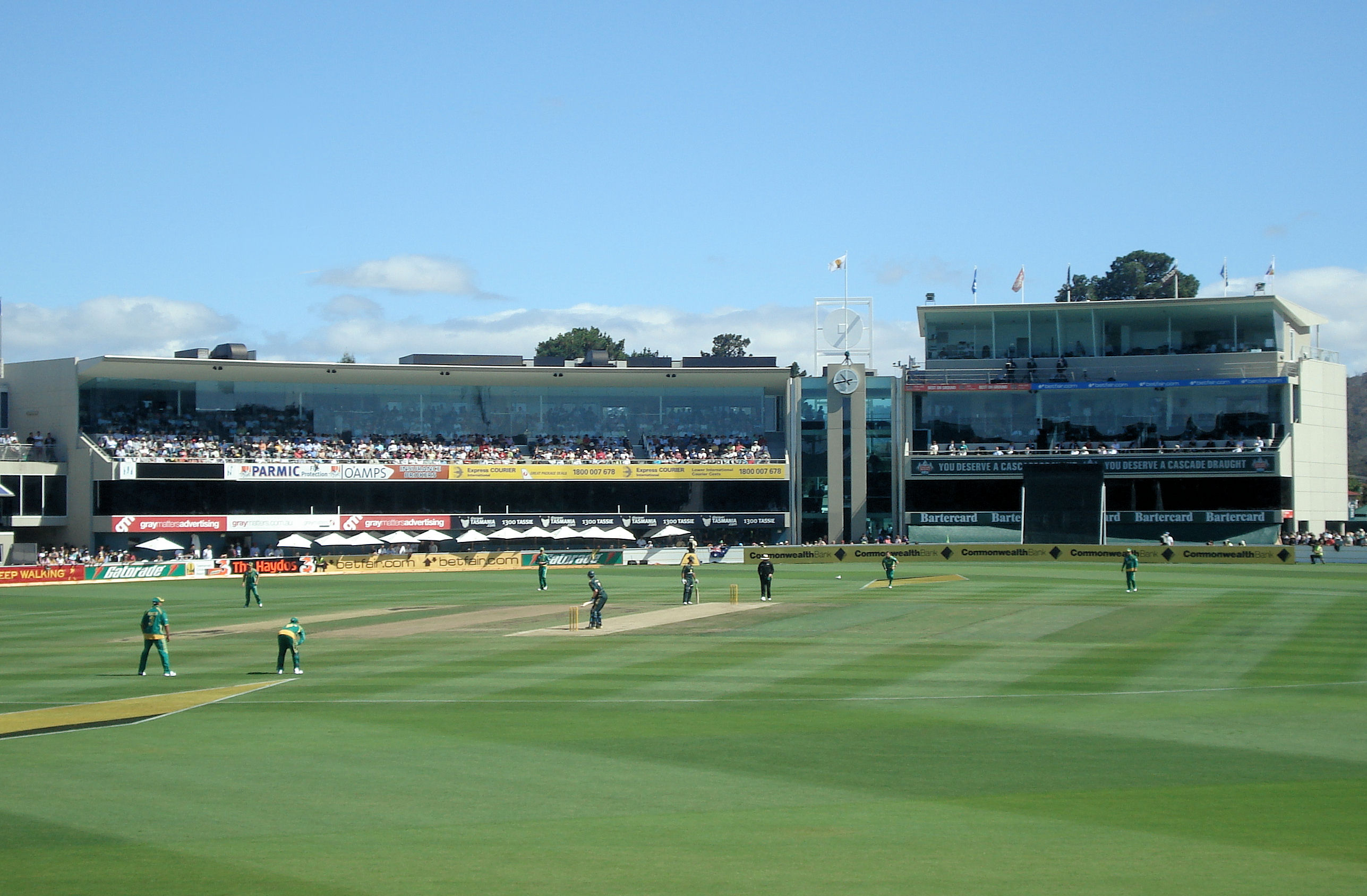 Bellerive Oval is Tasmania's current home ground. Bellerive Oval is Tasmania's current home ground.