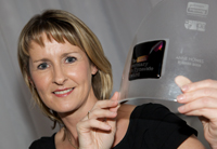 2009 winner Anne Howes of Newcastle Gateshead Initiative