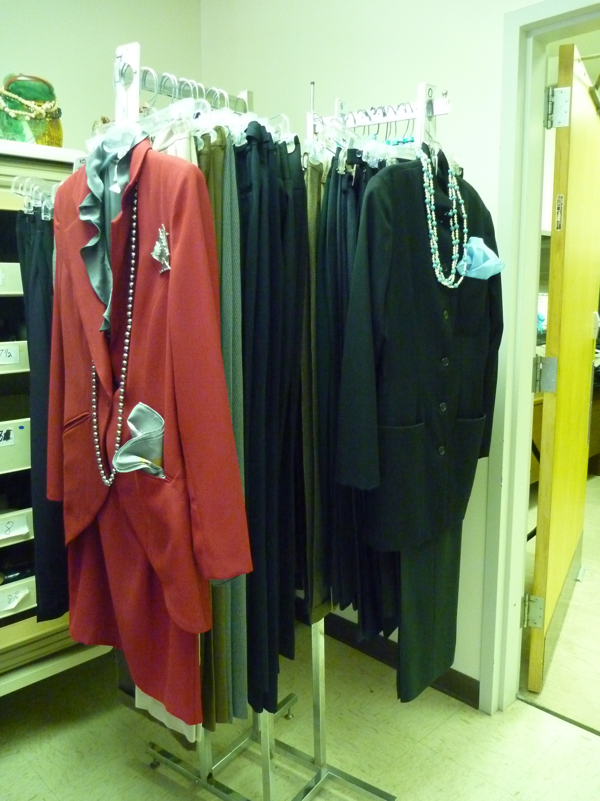 A view of some ensembles put together for clients.