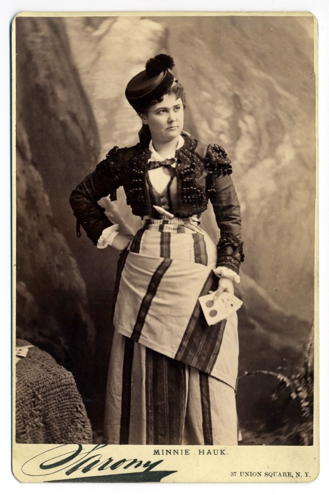 Minnie Hauk c.1880 Minnie Hauk c.1880