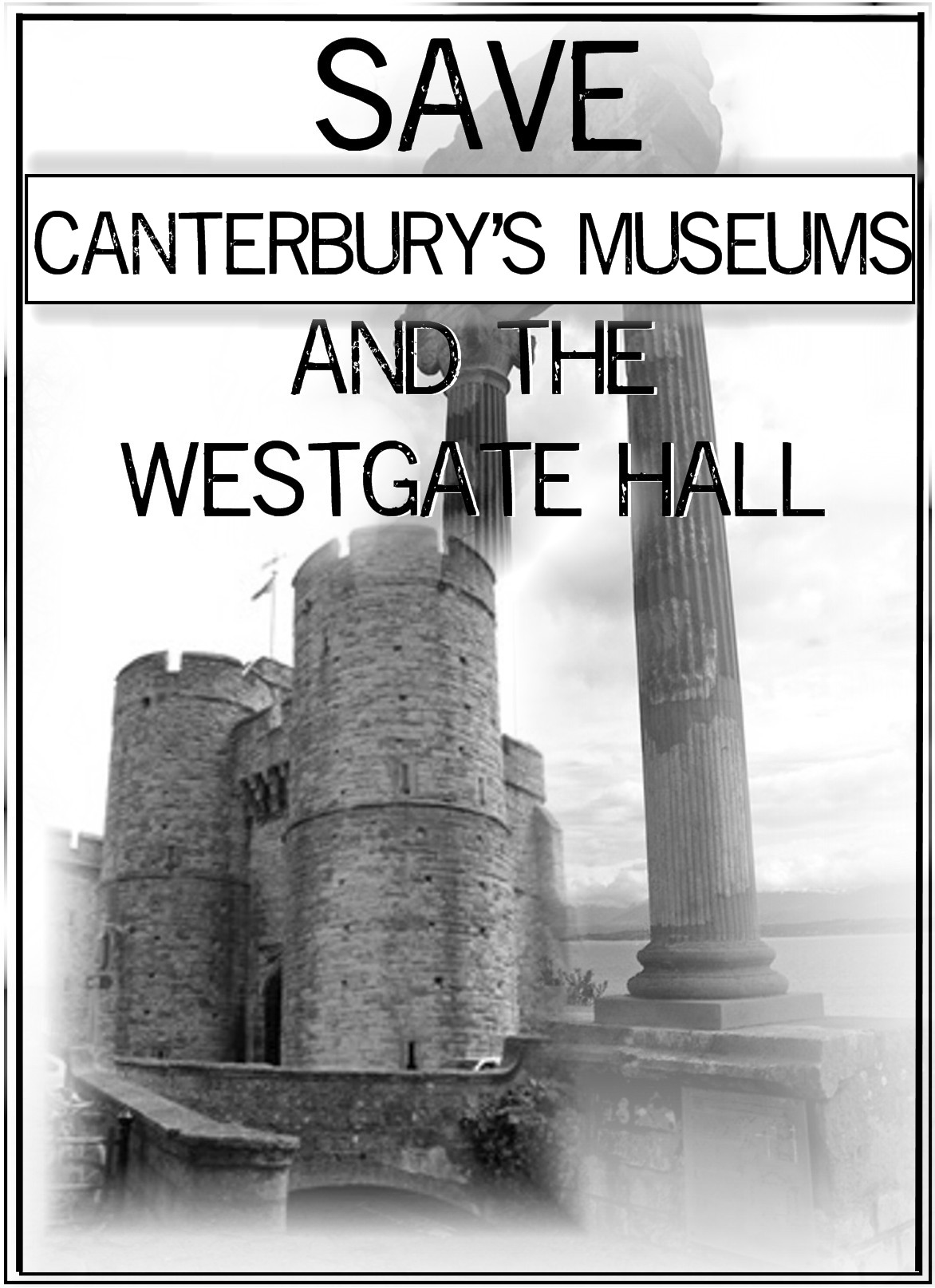 Poster which appeared in photographs taken against landmarks worldwide in 2010, as part of a Media awareness project
