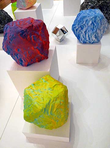 Various polyhedrons, Fontanelle Gallery, 2009