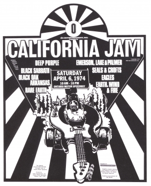 California Jam Promotional poster