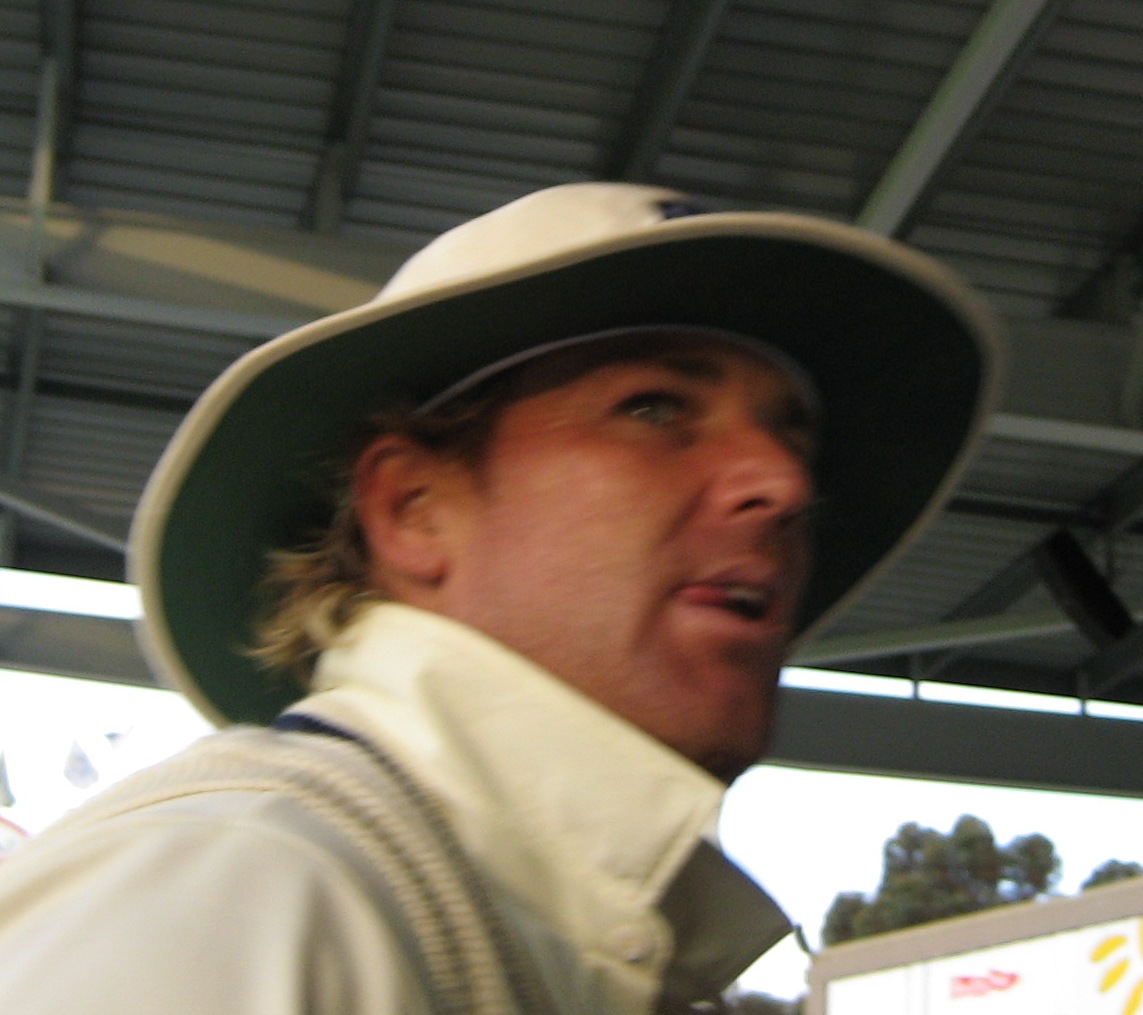 Shane Warne—the leading Victorian wicket taker in Tests and ODIs.