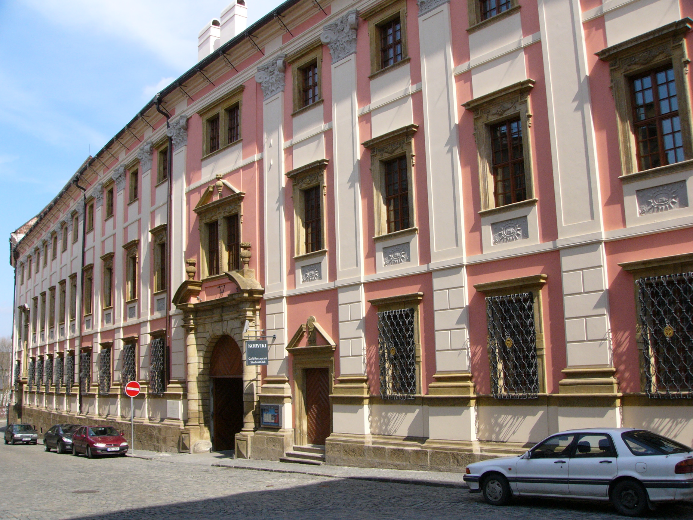 Palacký University of Olomouc Art Centre, in which the Department of Musicology is sited