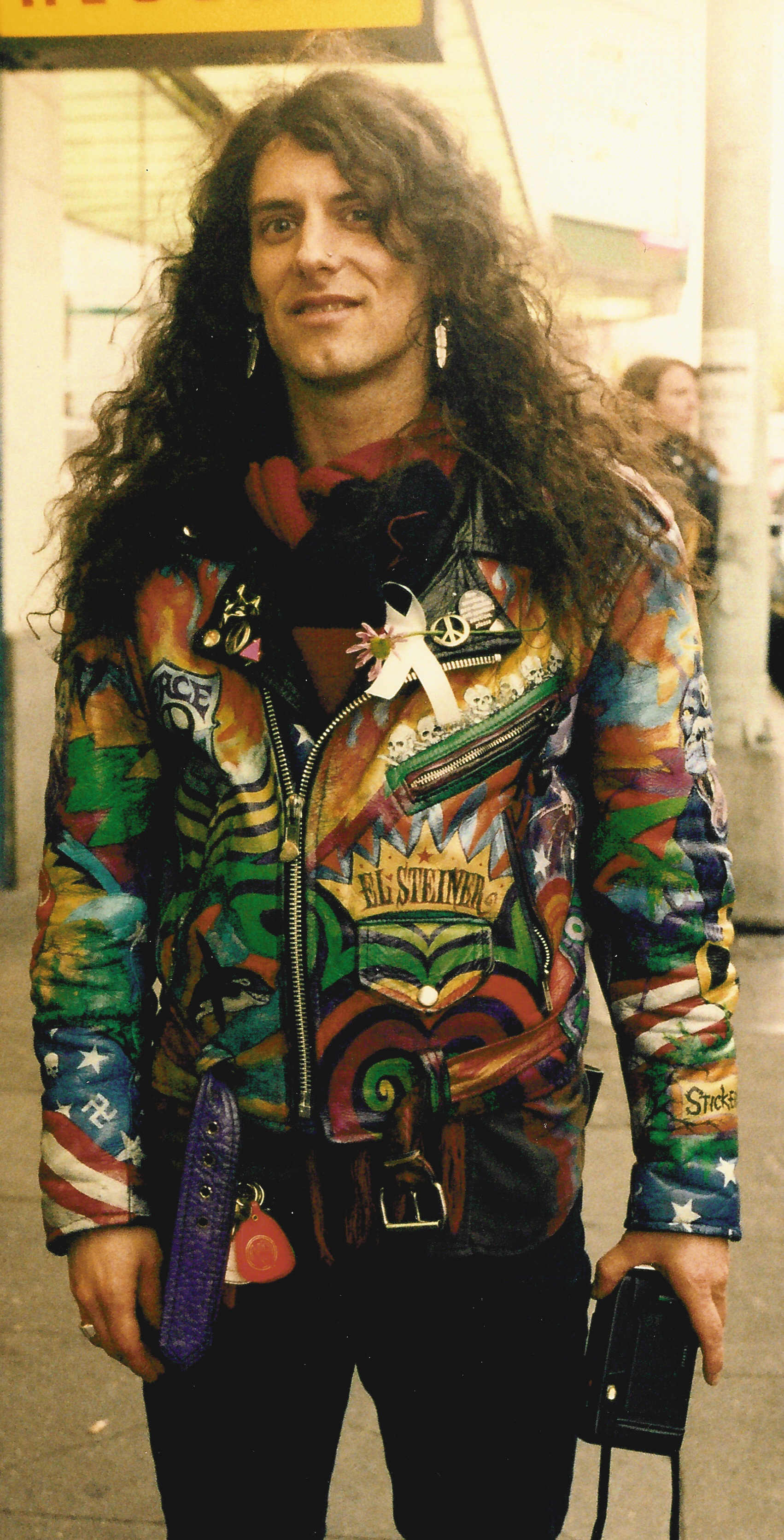 Painted rocker jacket