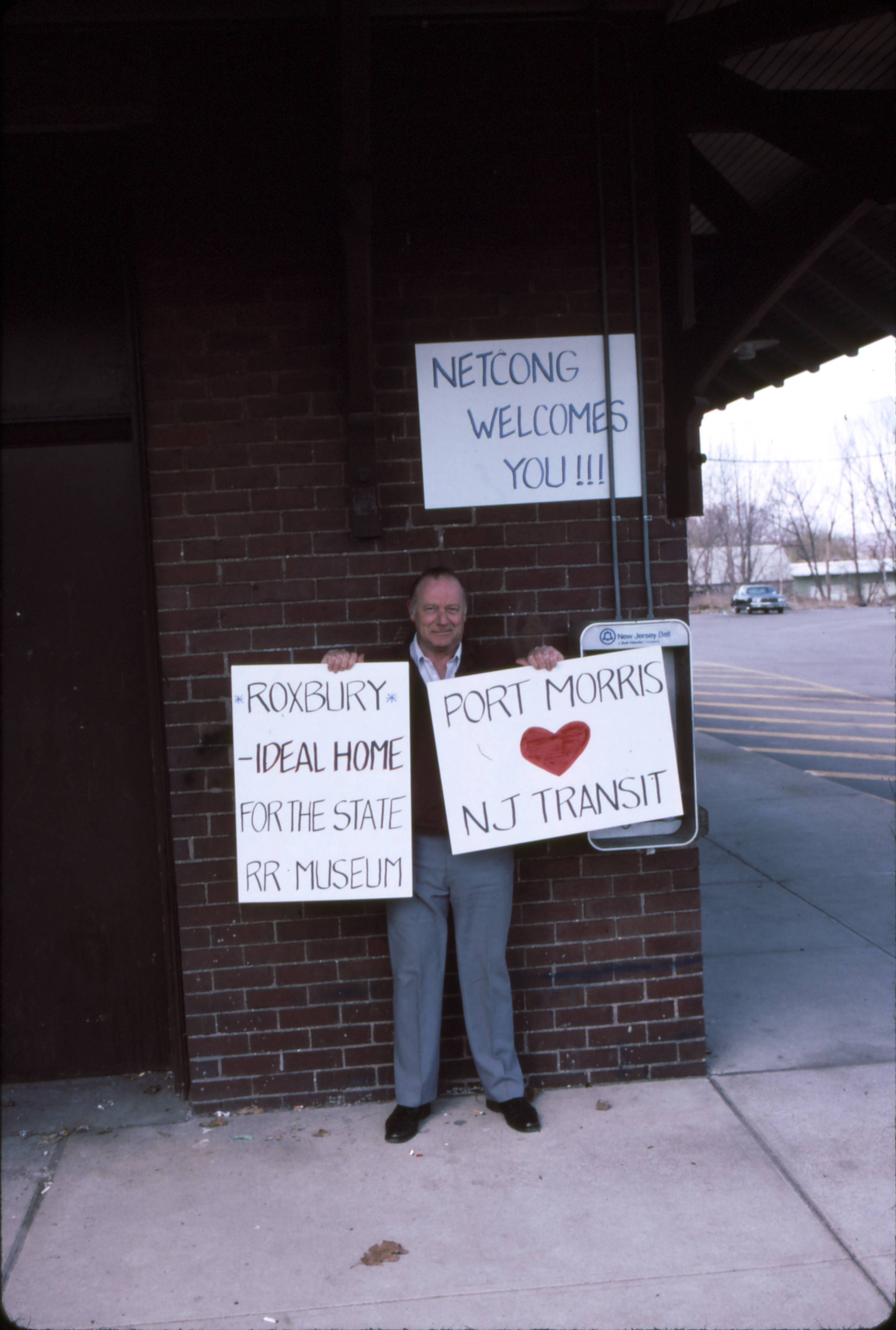 150 px|Frederick Wertz at the Netcong, NJ train station after greeting members of the New Jersey State Railroad & Transportation Museum Commission in May 1988. 150 px|Frederick Wertz at the Netcong, NJ train station after greeting members of the New Jersey State Railroad & Transportation Museum Commission in May 1988.