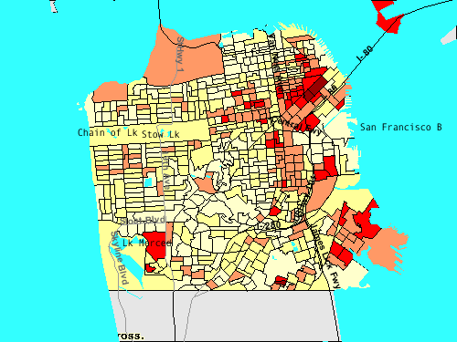 Percent below poverty level