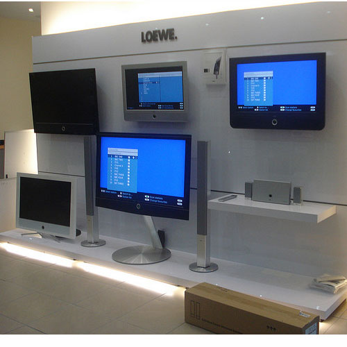 Product display area