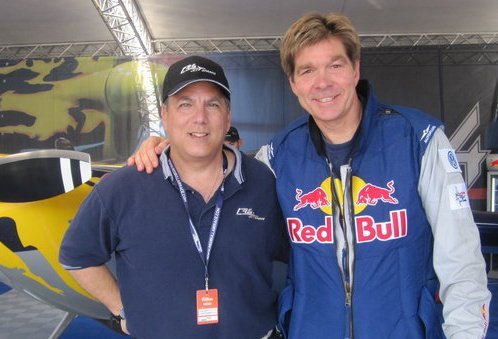 Pete Trabucco and Kirby Chambliss at the Red Bull Air Races