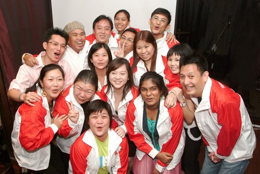 TYN p.L.a.Y after an enthusiastic musical performance. TYN p.L.a.Y after an enthusiastic musical performance.