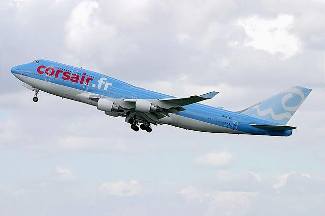A Corsairfly Boeing 747. A Corsairfly Boeing 747.