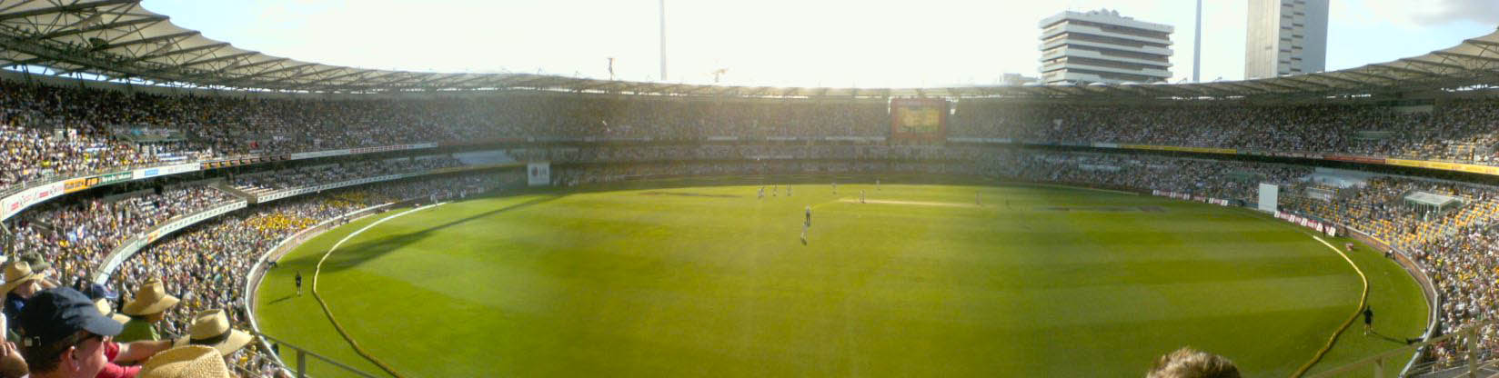 The Gabba during the 2006/07 Ashes series.