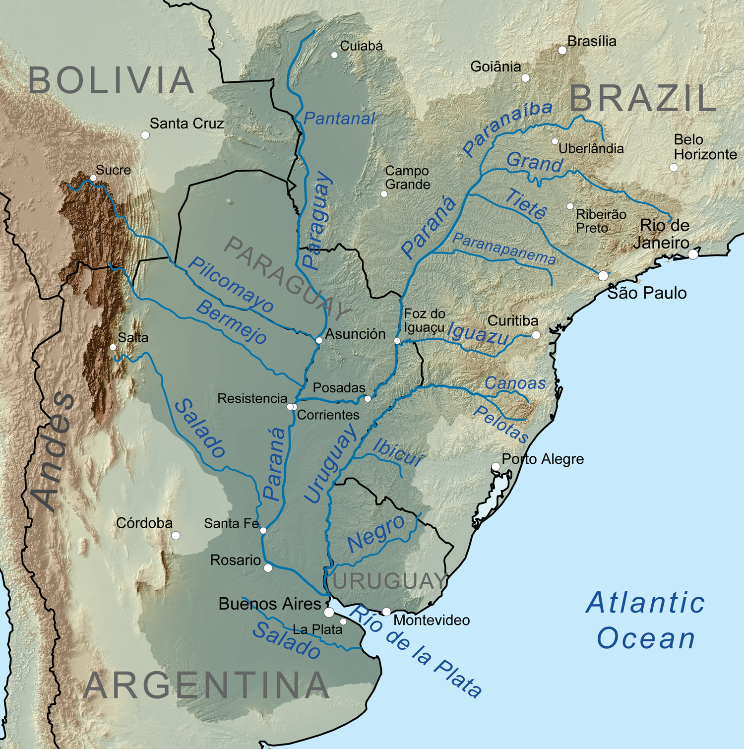 Rio del Plata basin