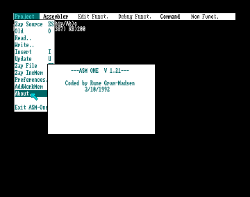 ASM-One screenshot