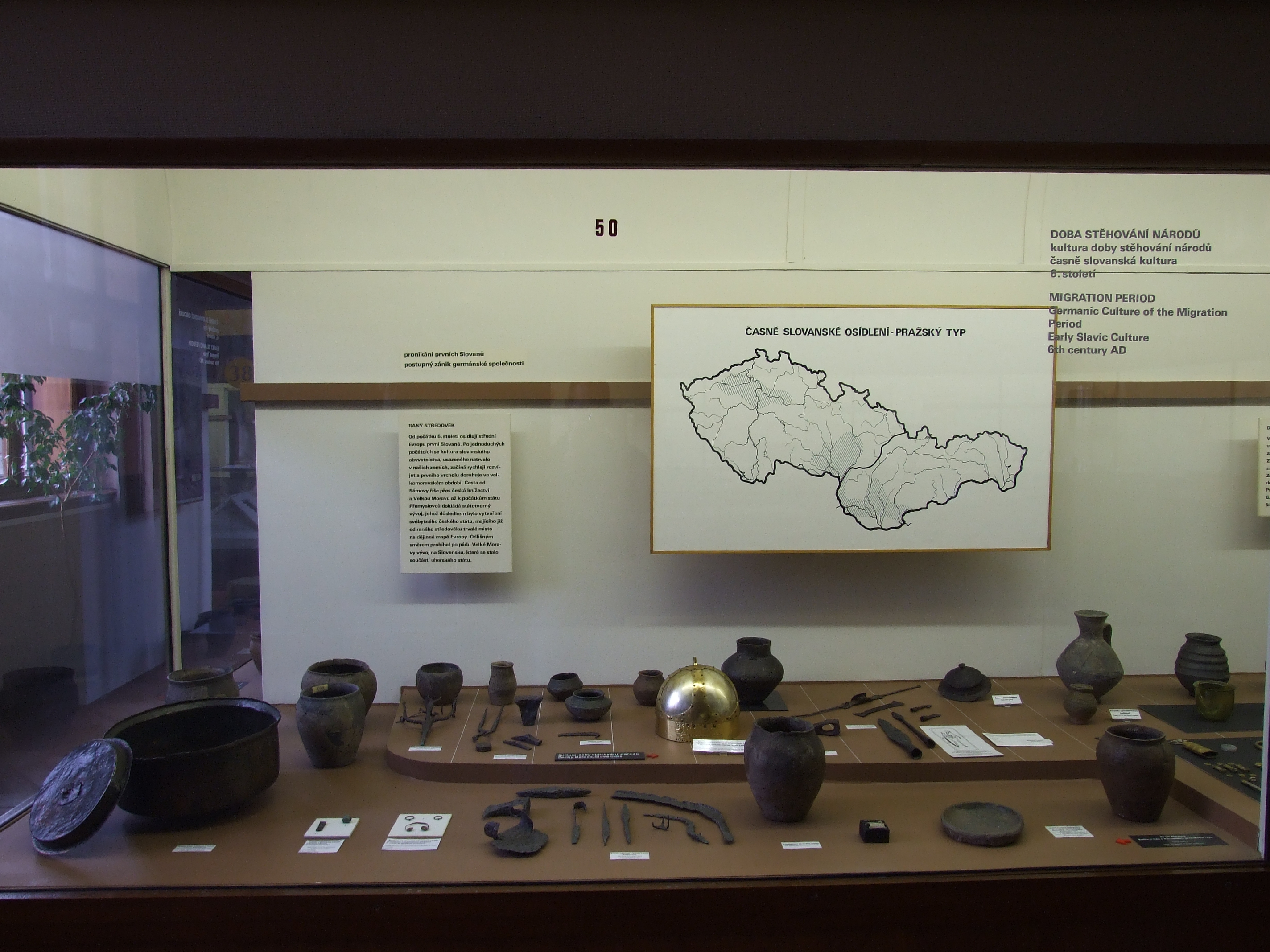 Early Slav artefacts from Bohemia, Moravia, and Slovakia (6th century)