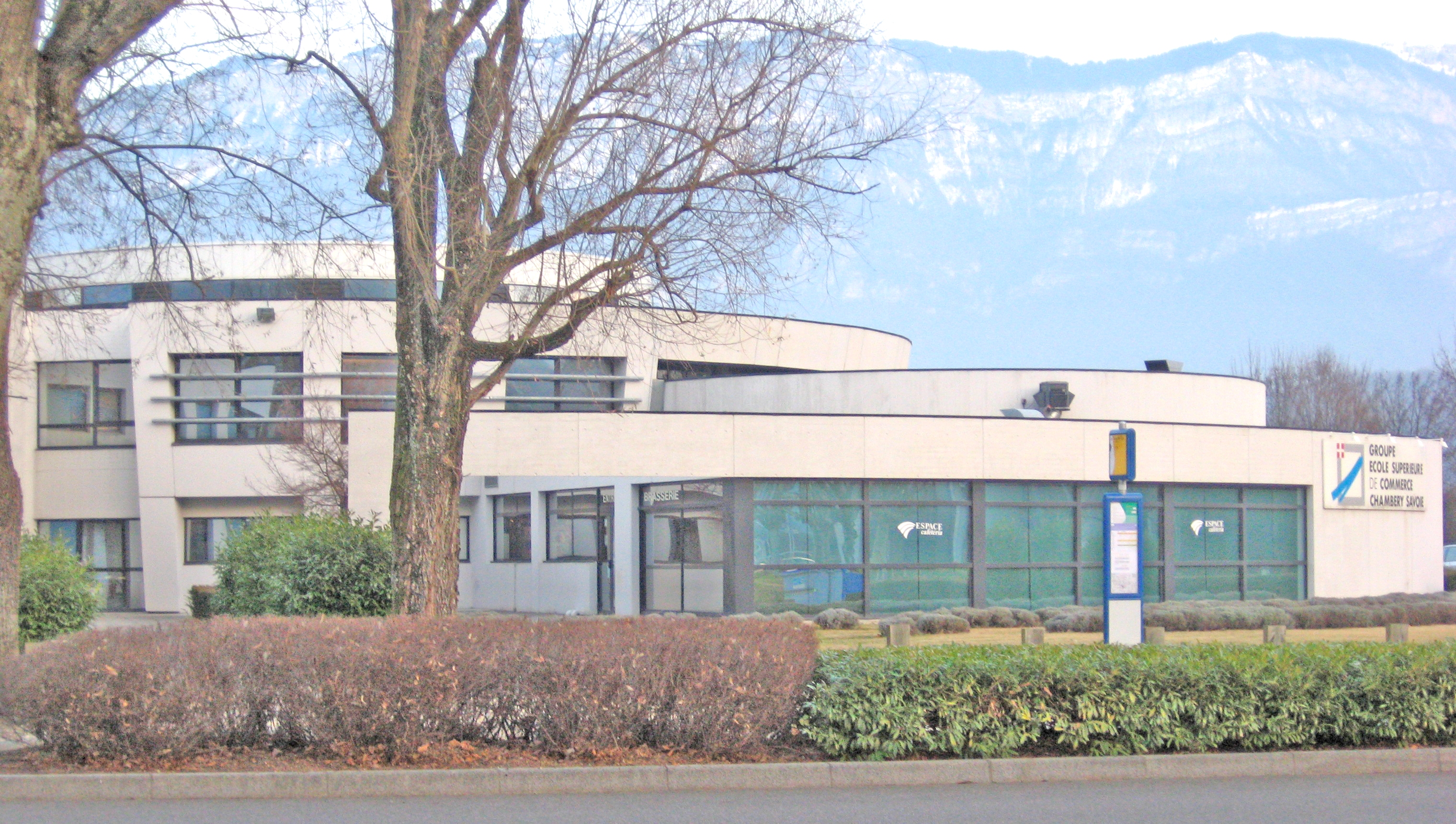 Le campus de l'ESC Chambéry