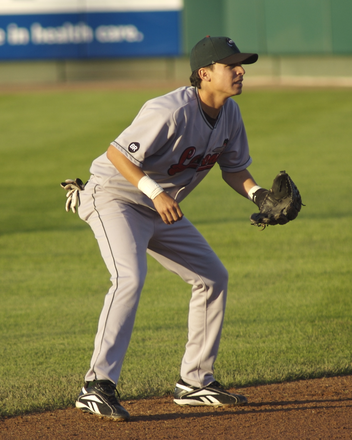 Lizarraga playing for the Great Lakes Loons, Single-A affiliates of the Los Angeles Dodgers on August 27, .