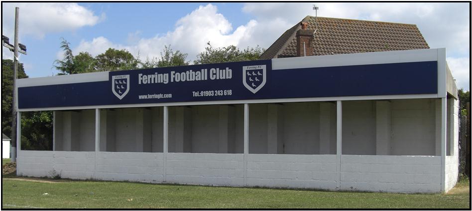 Ferring Football Club Stand, August 2010