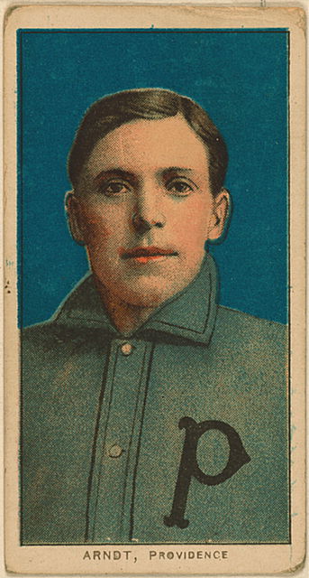 Harry Arndt (pictured) played for the Cardinals from 1905 to 1907. Harry Arndt (pictured) played for the Cardinals from 1905 to 1907.