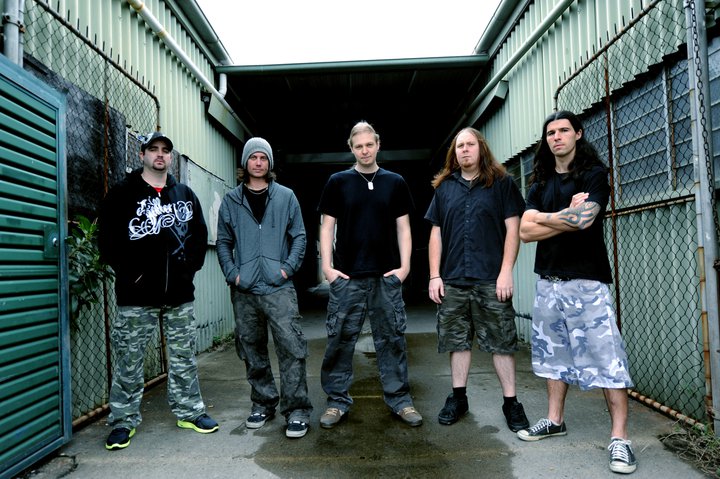 The original lineup. (left to right) Scott Moss. Mike Radeck, Juz Cook, Matt McRae, Ian Konrad
