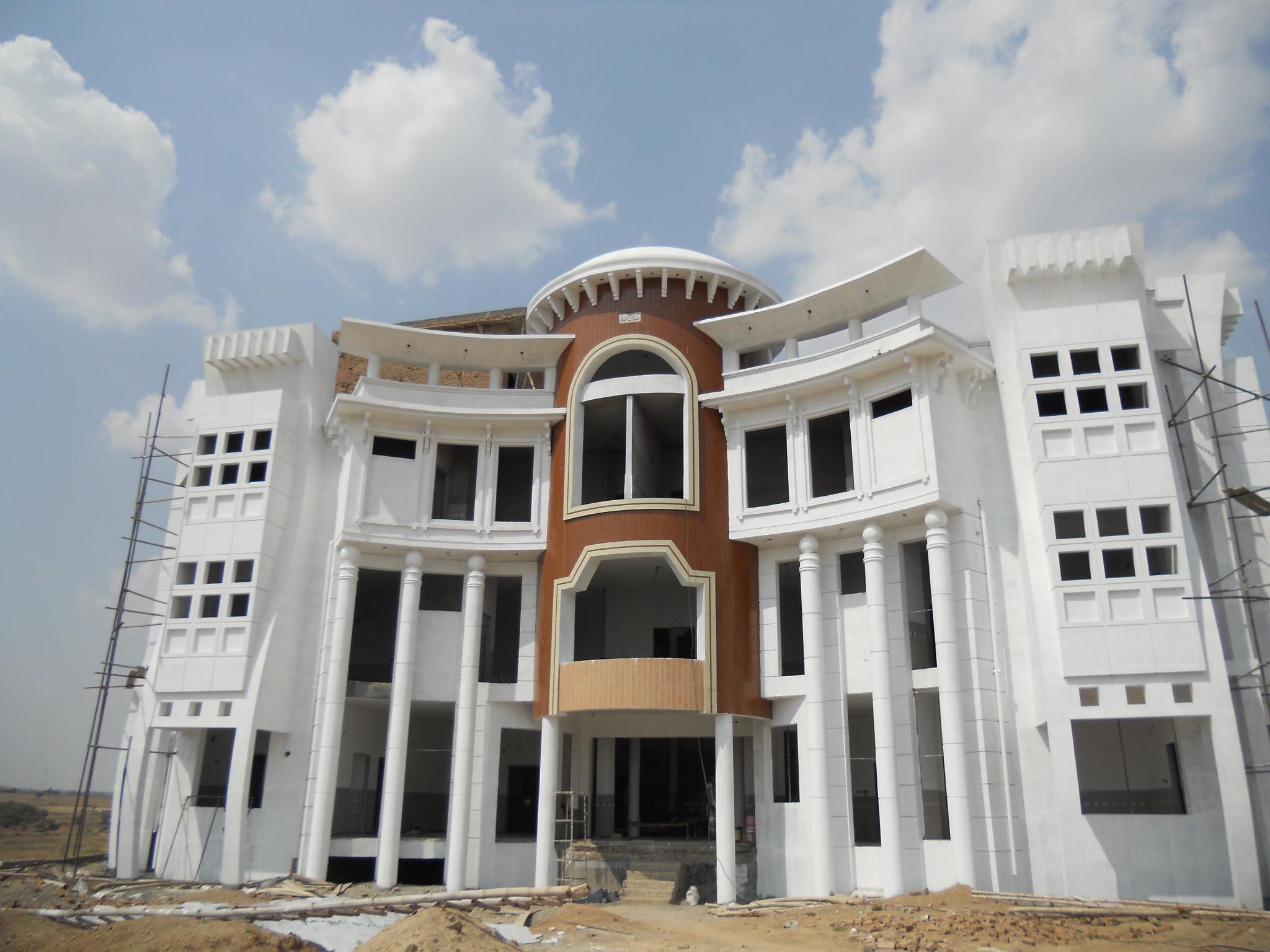 Construction of the Azmat Welfare Foundation Hospital- July 2012