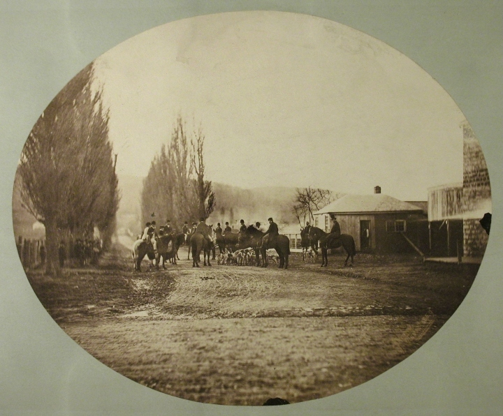 The Montreal Hunt at Mile End Road, 1859