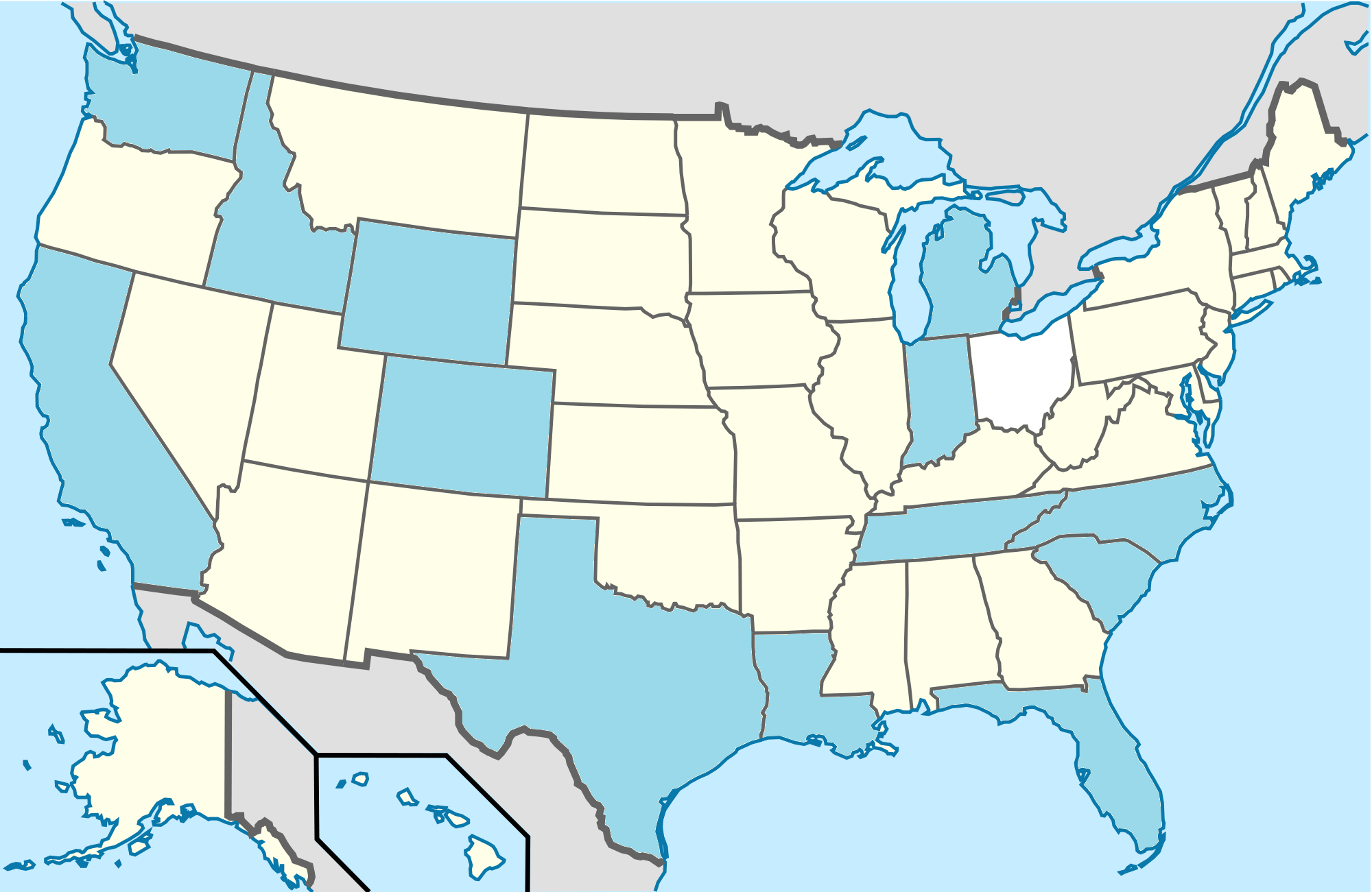 Immaculate Flight Cities Service Updated May 2012|center|450px|Immaculate Flight states served (updated May 2012) Immaculate Flight Cities Service Updated May 2012|center|450px|Immaculate Flight states served (updated May 2012)