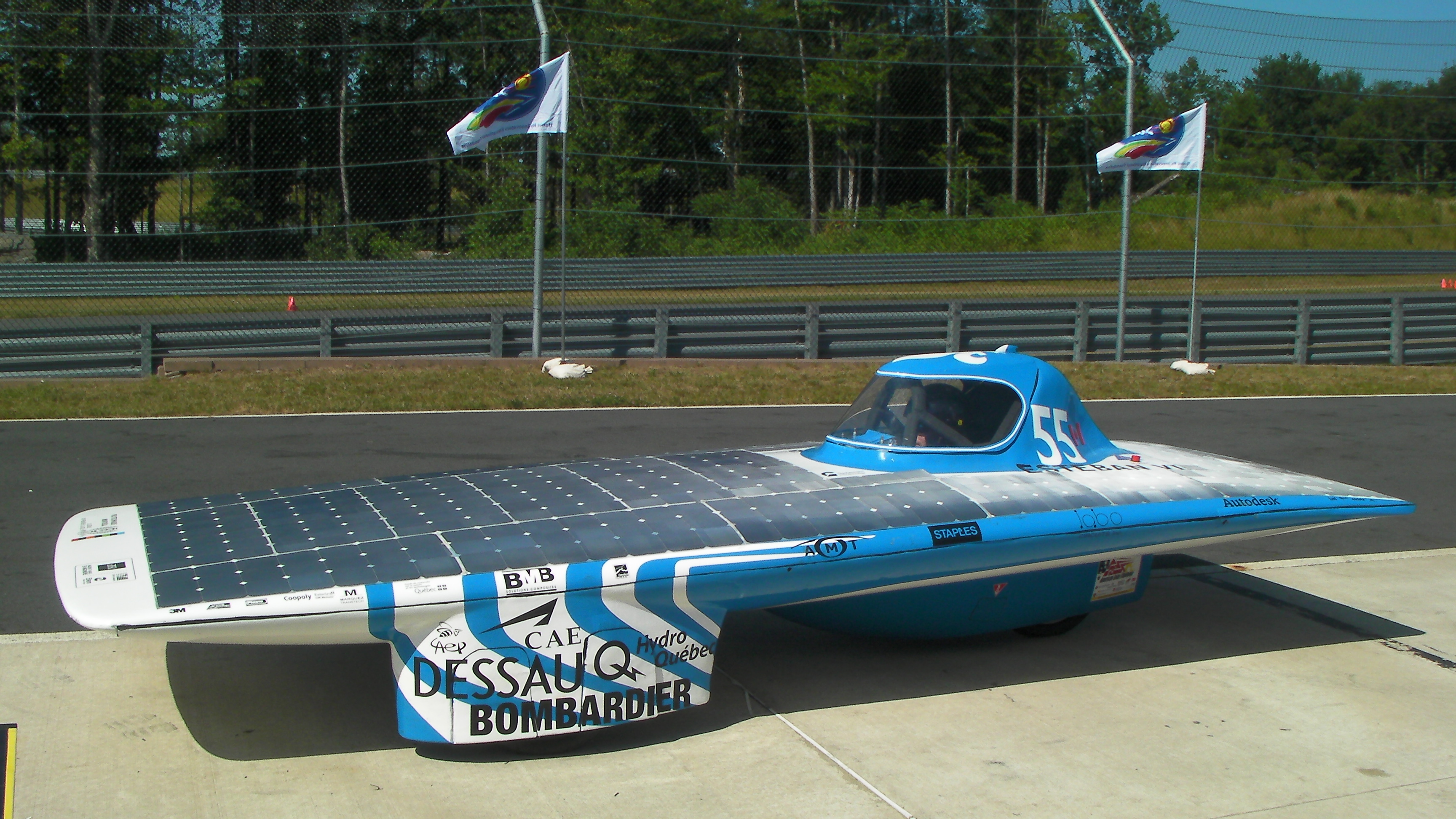 Esteban VI at the Formula Sun Grand Prix 2012