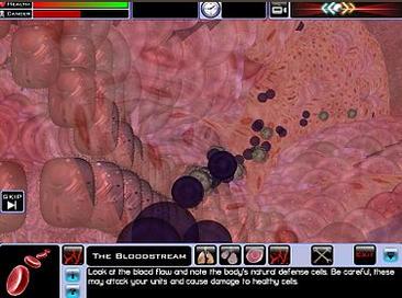 Gamplay example from NanoMission V2