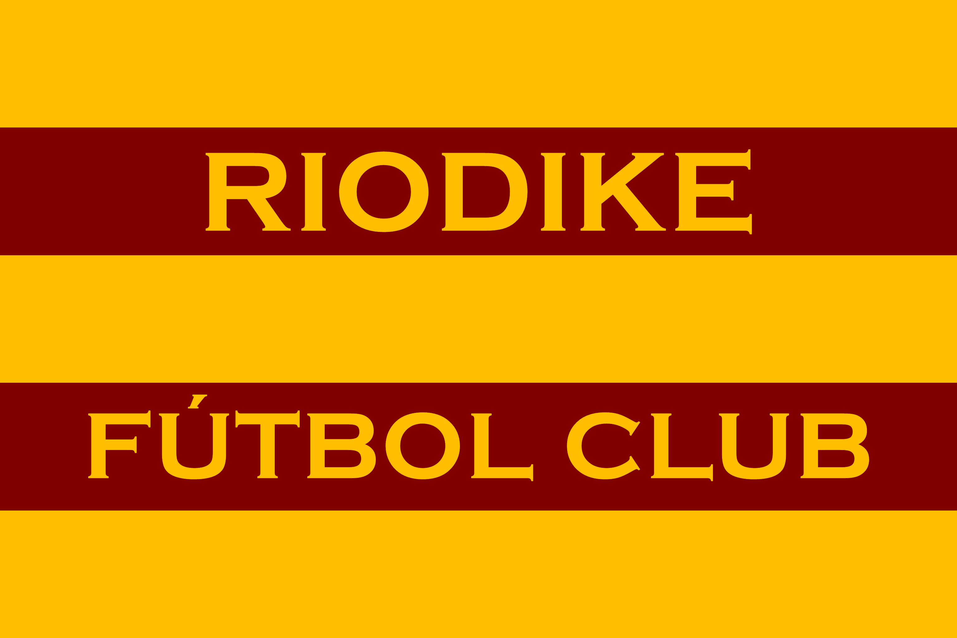 Riodike Fútbol Club's Flag