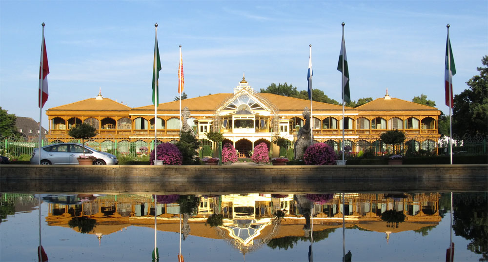 The former residence of the Maharishi and Maharishi Vedic University in Vlodrop, The Netherlands