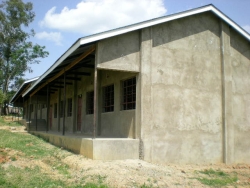 The new block for Ugolwe school to replace the one above. Just an Example of the transformation work done by the foundation