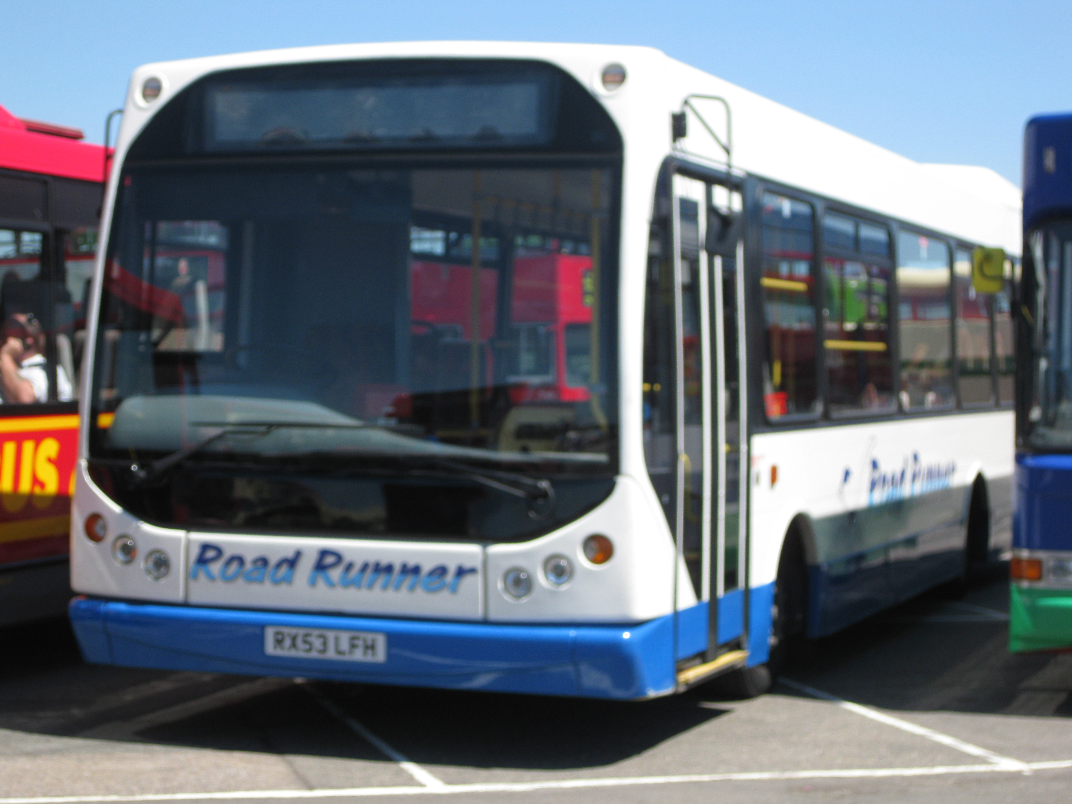 Road Runner East Lancs Myllennium bodied MAN 14.220 in July 2010