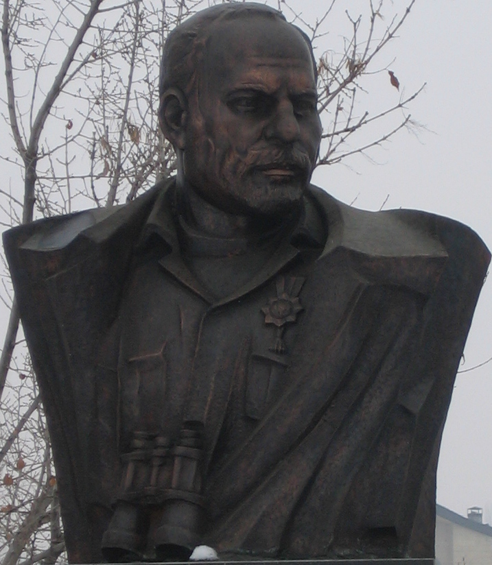 Armenian hero Monte Melkonian, Victory Park, Yerevan, Armenia