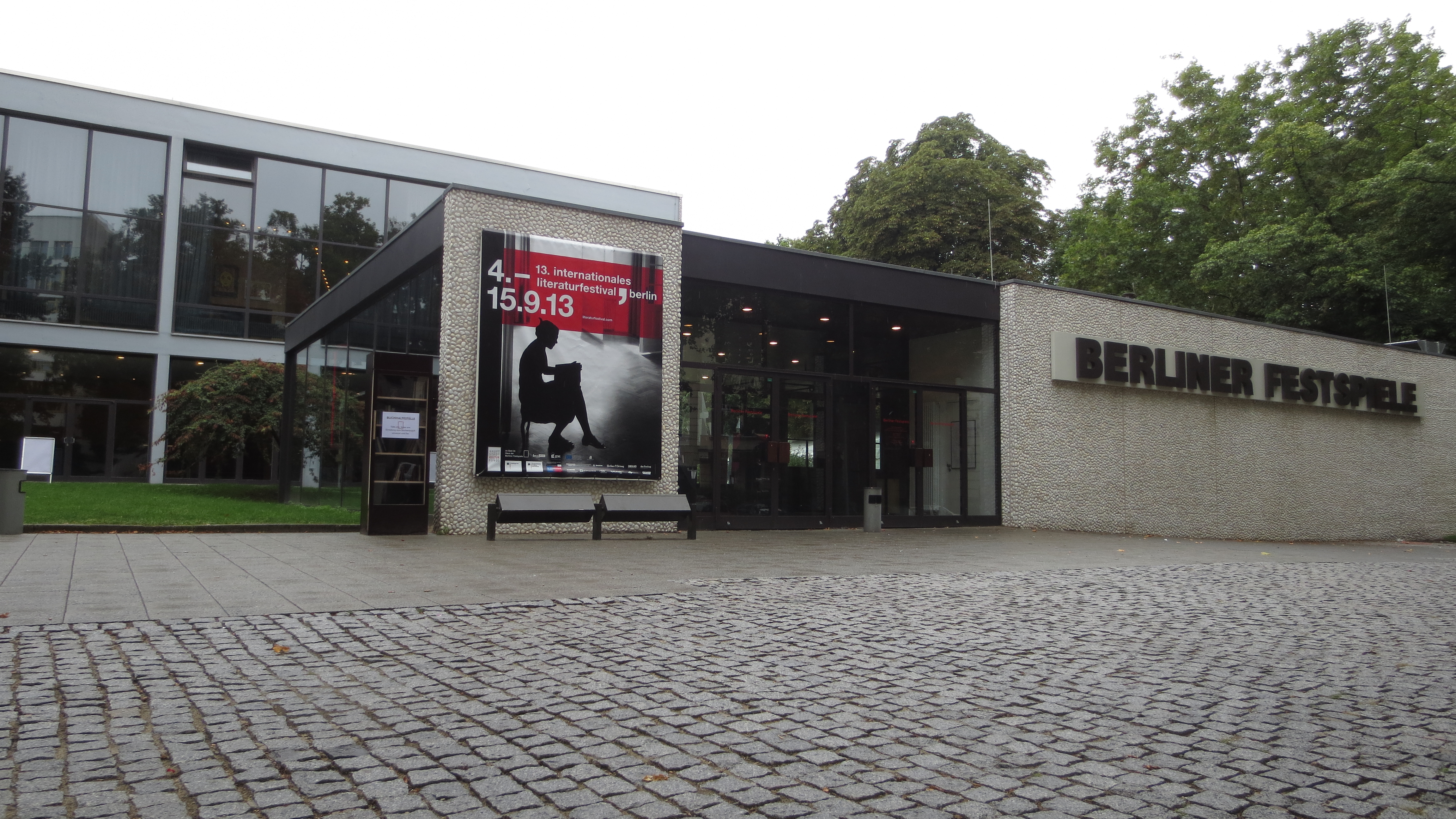 Festival center Haus der Berliner Festspiele during the 13th Berlin International Literature Festival (September 2013)